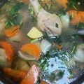รูป Cooksnap ของ เย็นนี้กินอะไรดี ? เมื่อเขาทำ ซุปมันฝรั่งใส่น่องไก่