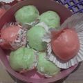 Cooksnap dari Rifaatul Mahmudah untuk resep Bakpao Pandan 💚
