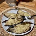 El cooksnap de Lorena Jarque Moreno cuando hizo Berenjenas rellenas de atún en Thermomix.
