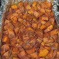 D. Ramon's cooksnap of when they made Southern baked candied yams.