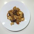 El cooksnap de junio cuando hizo Pollo con setas shitake.