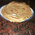 El cooksnap de Alejandra Vlkovic cuando hizo Panqueques de harina integral! Rápidos y fáciles.