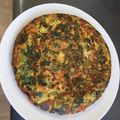 El cooksnap de Florencia Rioseco cuando hizo Tortilla de Acelga.