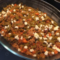 El cooksnap de Cristina Garcia cuando hizo Judías Verdes a la boloñesa como macarrones.