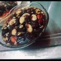 Misbah Rasheed Qureshì's cooksnap of when they made Aalubukhara chutni.