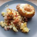 Tímea Támba Cooksnap-ja, amikor elkészítette a(z) Tojással töltött burgonya receptet.