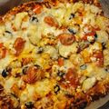 Mnemosyne-Lethe's cooksnap of when they made Schnelle Pizza ohne Hefe - Pizzateig Grundrezept.