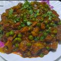 Soni Suman का कुकस्नैप जब उन्होंने मशरूम मटर (mushroom matar recipe in Hindi) बनाया था।