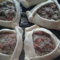 El cooksnap de Sandy Duarte cuando hizo Empanadas árabes.