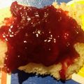 El cooksnap de Irma Fernanda Quiroga cuando hizo Mermelada de frutilla.