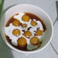 Cooksnap dari nurmasari untuk resep Bubur cendil ubi kuning (biji salak)