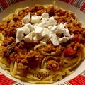 Cooksnap από Nefeli Papa στη συνταγή Μακαρόνια με κιμά και κατσικίσια φέτα