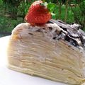 Cooksnap dari Chinantalya Ivada untuk resep Rainbow Mille Crepes