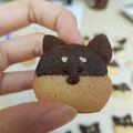 夕麻子 的 【免模具】柴犬造型手工餅乾 cooksnap