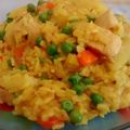 El cooksnap de Agus_tina cuando hizo Arroz amarillo con pollo❤👌👇.