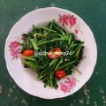 Cooksnap dari Annisa Nadhira untuk resep Cah Horenzo (bayam jepang) dengan bawang putih + tips nya