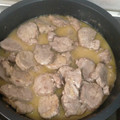 El cooksnap de Sara García Ramajo cuando hizo Solomillo de cerdo en salsa.