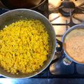 El cooksnap de José Agustín Garzón Anguizola cuando hizo Arroz Integral Colorido.