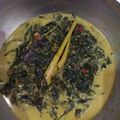 Cooksnap dari Ernie Aprianty untuk resep Sayur daun singkong bumbu kuning