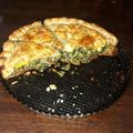 El cooksnap de silvia Asvir cuando hizo Tarta de Espinaca, Ricota y Jamón.