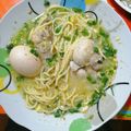 El cooksnap de Herder Dulanto gomero cuando hizo Caldo de Gallina Peruano.