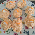 El cooksnap de Sandra cuando hizo Huevos rellenos con surimi.