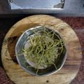 Khyati Joshi Trivedi's cooksnap of when they made પાલક ની સેવ.