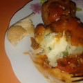 El cooksnap de Romina Julieta Aranda Lopez cuando hizo Croquetas de patata con corazón de queso fundido.