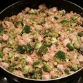 Punky1267's cooksnap of when they made Pork with Broccoli and Rice.