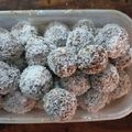 El cooksnap de Romi cuando hizo Trufas de avena.