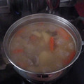 El cooksnap de consuelogt47 cuando hizo Escudella barrejada de Arroz y Fideos amb carn d,olla.
