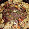 El cooksnap de Guillermo Osvaldo Tolosa cuando hizo Bondiola al horno con papas.