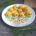 Cooksnap dari Hanindya untuk resep Bolu Anak Ayam (1 telur,no mixer, no oven)
