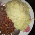 Sarah Wamai's cooksnap of when they made Beans stew with rice,cabbage.