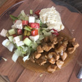El cooksnap de Maricarmen Meza cuando hizo Lomo de Cerdo en salsa de tamarindo con puré de papa y ensalada.