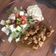 El cooksnap de Maricarmen Meza cuando hizo Lomo de Cerdo en salsa de tamarindo con puré de papa y ensalada.