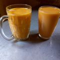 sandhya Dutta 's cooksnap of when they made ম‍্যাঙ্গো মিল্ক শেক (Mango milkshake recipe in Bengali).