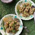 Seema Raghav का कुकस्नैप जब उन्होंने तवे कि शकरकंद चाट(tawe ki sharkand chaat recipe in hindi) बनाया था।
