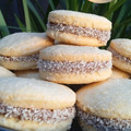 El cooksnap de Flor Silvera cuando hizo Alfajores de maicena.