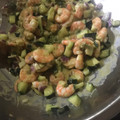 El cooksnap de Alexander Payan cuando hizo Camarones Puercos.