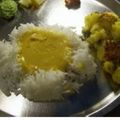 Rimpi Thakur का कुकस्नैप जब उन्होंने सिन्धी करी चावल (Sindhi curry chawal recipe in hindi) बनाया था।