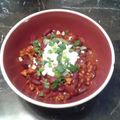 Titus Lawrence's cooksnap of when they made From-Scratch Chili.