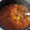 El cooksnap de Yasmina Ezuitni cuando hizo Lentejas de bote 25 minutos.