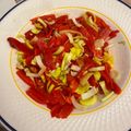 El cooksnap de Débora Cantero Martínez cuando hizo Ensalada de piquillo con puerros.