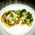 Kristie Raimo's cooksnap of when they made Bean Tostadas.