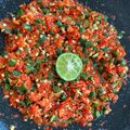 Cooksnap dari Yollanda Adiguna untuk resep Pencok Kacang Panjang (Sambel mentah)