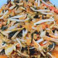 Cooksnap dari Yenni Gunawan untuk resep Tumis nangka daun pepaya daun kari Vegan