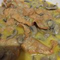El cooksnap de Carmen cuando hizo Pollo en salsa de Champiñones y hongos secos.