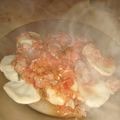 El cooksnap de Maria Ocampo cuando hizo Sorrentino para disfrutar en familia.