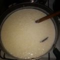El cooksnap de Exequiel Falcon cuando hizo Arroz con leche en polvo.